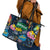 Music That Makes Us Proud African Leather Tote Bag Black People - Wonder Print Shop