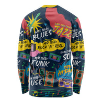 Music That Makes Us Proud African Long Sleeve Shirt Black People - Wonder Print Shop