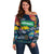Music That Makes Us Proud African Off Shoulder Sweater Black People - Wonder Print Shop