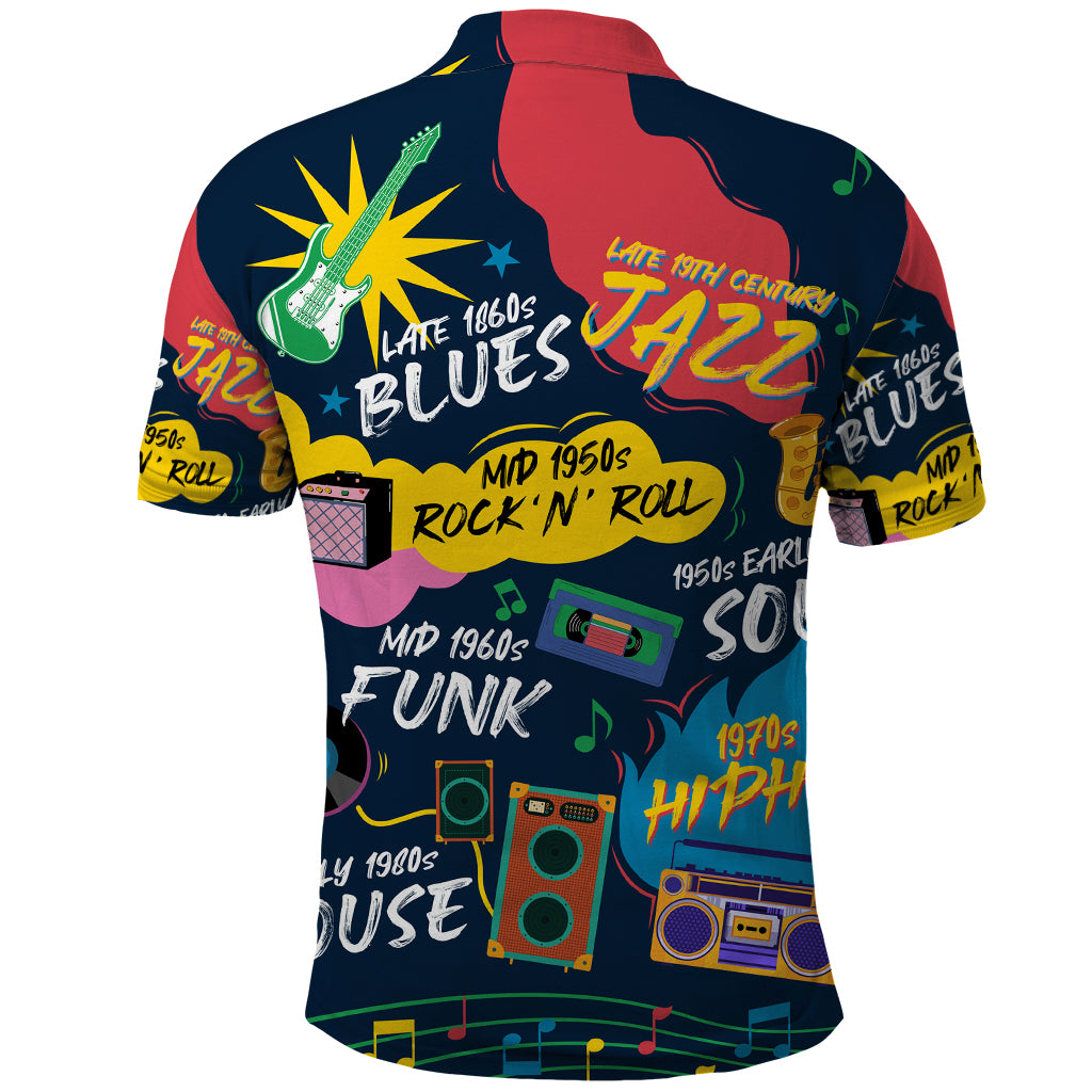 Music That Makes Us Proud African Polo Shirt Black People - Wonder Print Shop