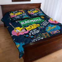 Music That Makes Us Proud African Quilt Bed Set Black People - Wonder Print Shop
