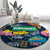 Music That Makes Us Proud African Round Carpet Black People DT02