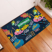 Music That Makes Us Proud African Rubber Doormat Black People - Wonder Print Shop