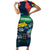 Music That Makes Us Proud African Short Sleeve Bodycon Dress Black People - Wonder Print Shop