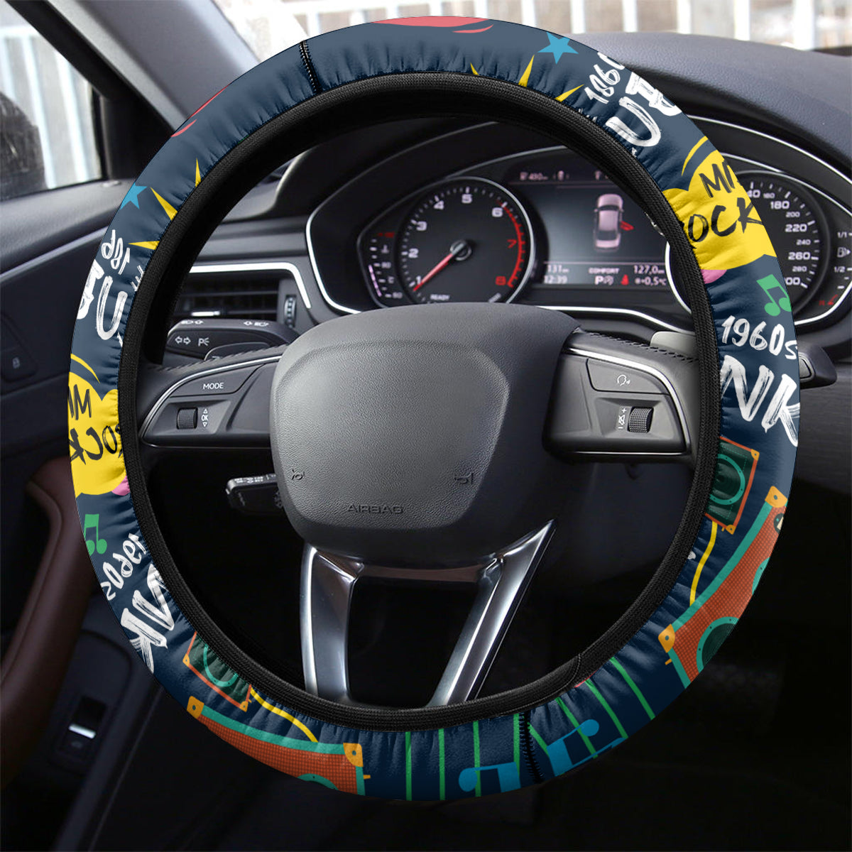 Music That Makes Us Proud African Steering Wheel Cover Black People - Wonder Print Shop