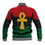 Pan African Ankh Baseball Jacket Egyptian Cross - Wonder Print Shop