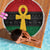 Pan African Ankh Beach Blanket Egyptian Cross - Wonder Print Shop