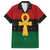 Pan African Ankh Hawaiian Shirt Egyptian Cross - Wonder Print Shop