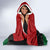 Pan African Ankh Hooded Blanket Egyptian Cross