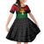 Pan African Ankh Kid Short Sleeve Dress Egyptian Cross - Wonder Print Shop