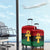 Pan African Ankh Luggage Cover Egyptian Cross - Wonder Print Shop