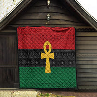 Pan African Ankh Quilt Egyptian Cross - Wonder Print Shop