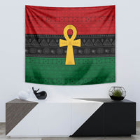 Pan African Ankh Tapestry Egyptian Cross - Wonder Print Shop