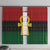 Pan African Ankh Window Curtain Egyptian Cross - Wonder Print Shop