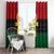 Pan African Ankh Window Curtain Egyptian Cross - Wonder Print Shop