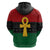 Pan African Ankh Zip Hoodie Egyptian Cross - Wonder Print Shop