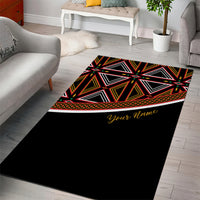 Personalized Bamenda African Area Rug Atoghu Cameroon Print - Wonder Print Shop