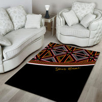 Personalized Bamenda African Area Rug Atoghu Cameroon Print - Wonder Print Shop