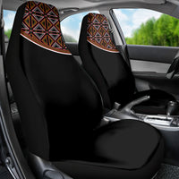 Personalized Bamenda African Car Seat Cover Atoghu Cameroon Print - Wonder Print Shop