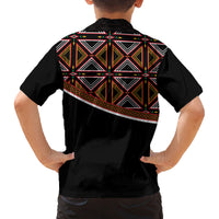 Personalized Bamenda African Family Matching Puletasi and Hawaiian Shirt Atoghu Cameroon Print - Wonder Print Shop