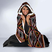 Personalized Bamenda African Hooded Blanket Atoghu Cameroon Print