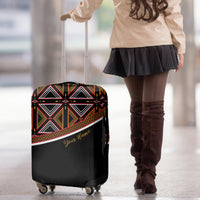 Personalized Bamenda African Luggage Cover Atoghu Cameroon Print - Wonder Print Shop