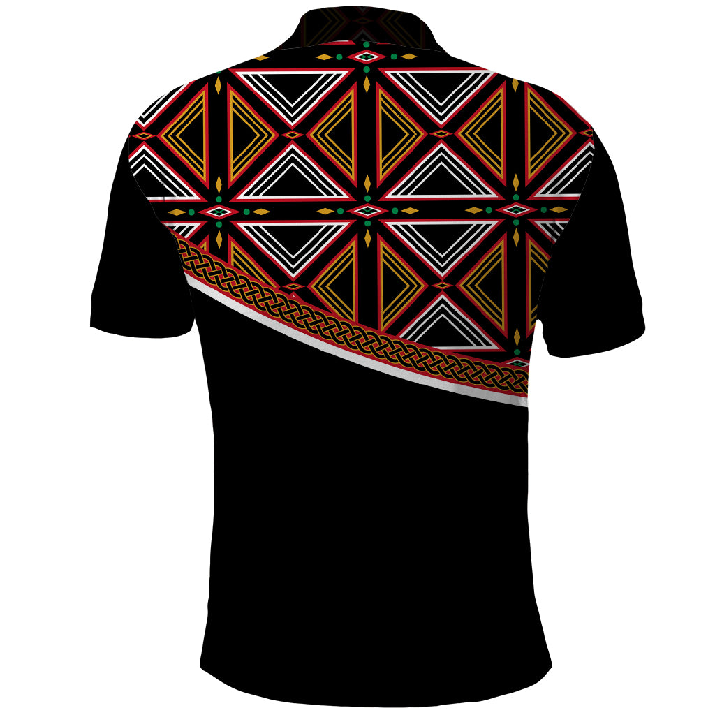 Personalized Bamenda African Polo Shirt Atoghu Cameroon Print - Wonder Print Shop