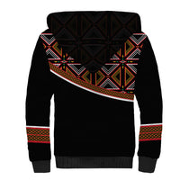Personalized Bamenda African Sherpa Hoodie Atoghu Cameroon Print - Wonder Print Shop