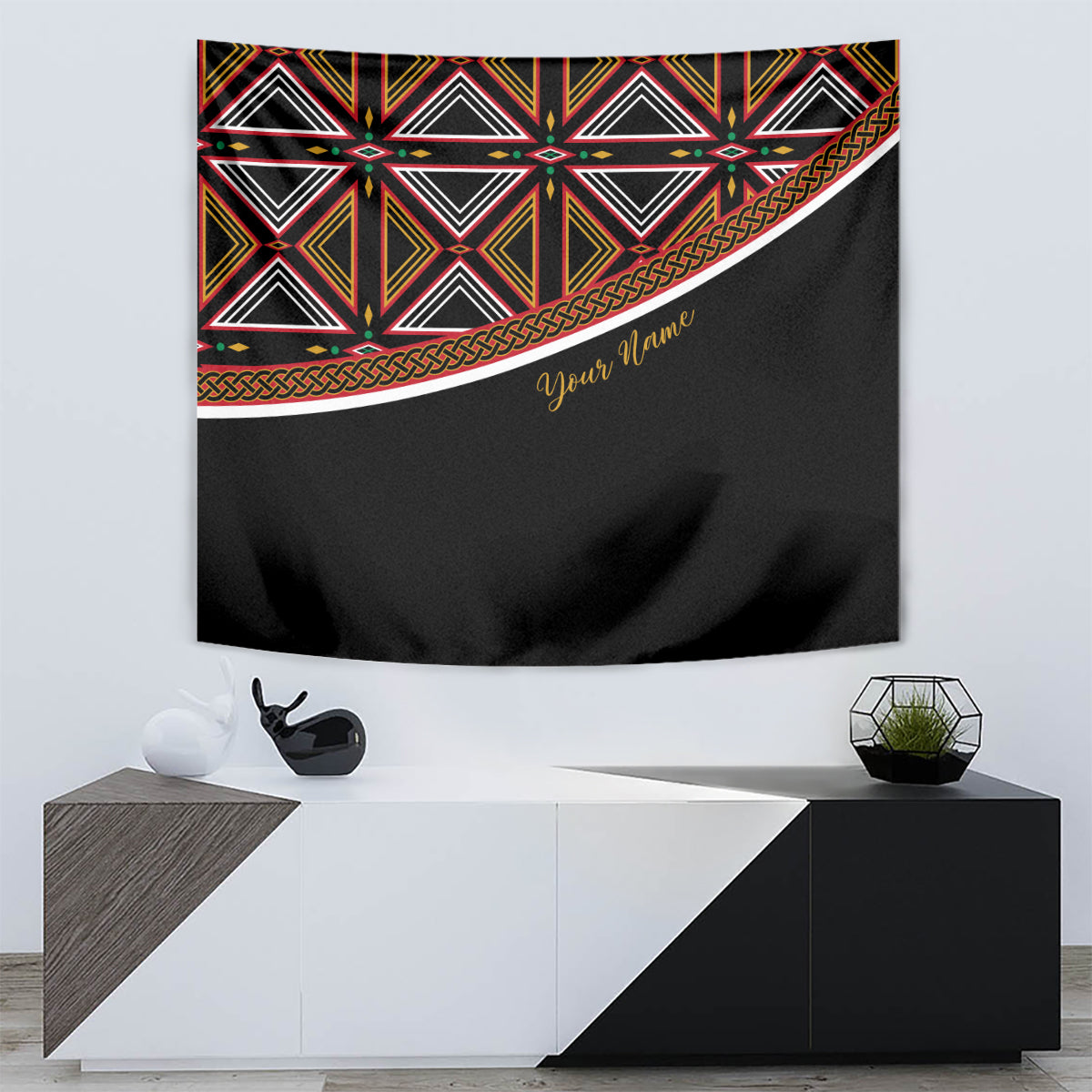 Personalized Bamenda African Tapestry Atoghu Cameroon Print - Wonder Print Shop