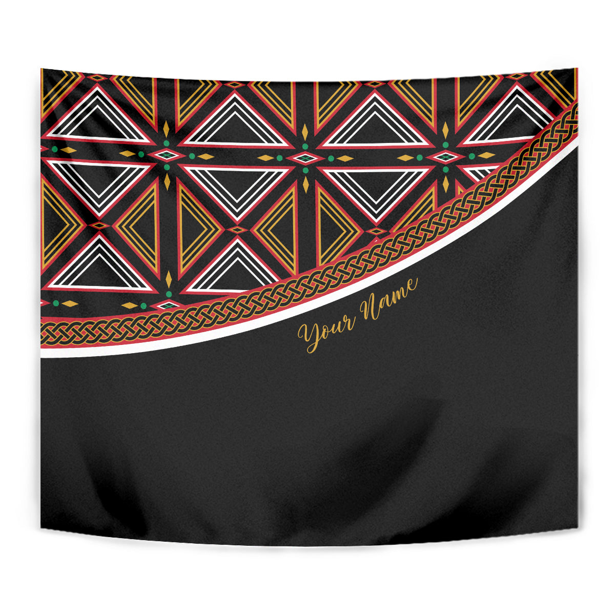 Personalized Bamenda African Tapestry Atoghu Cameroon Print - Wonder Print Shop
