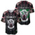 Personalized Sudan Roots Baseball Jersey African Map in Fingerprint and Tribal Colors