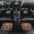 Sudan Roots Car Mats African Map in Fingerprint and Tribal Colors