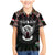 Personalized Sudan Roots Family Matching Mermaid Dress and Hawaiian Shirt African Map in Fingerprint and Tribal Colors