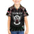 Personalized Sudan Roots Kid Hawaiian Shirt African Map in Fingerprint and Tribal Colors