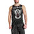 Personalized Sudan Roots Men Tank Top African Map in Fingerprint and Tribal Colors