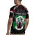 Personalized Sudan Roots Rugby Jersey African Map in Fingerprint and Tribal Colors