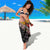 Sudan Roots Sarong African Map in Fingerprint and Tribal Colors