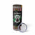 Sudan Roots Skinny Tumbler African Map in Fingerprint and Tribal Colors