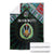 Djibouti Roots Blanket African Map in Fingerprint and Tribal Colors