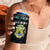 Gabon Roots 4 in 1 Can Cooler Tumbler African Map in Fingerprint and Tribal Colors