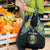 Gabon Roots Grocery Bag African Map in Fingerprint and Tribal Colors