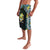 Personalized Gabon Roots Lavalava African Map in Fingerprint and Tribal Colors
