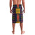 Personalized Mauritius Roots Lavalava African Map in Fingerprint and Tribal Colors
