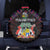 Mauritius Roots Spare Tire Cover African Map in Fingerprint and Tribal Colors