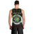 Personalized Comoros Roots Men Tank Top African Map in Fingerprint and Tribal Colors