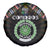 Comoros Roots Spare Tire Cover African Map in Fingerprint and Tribal Colors