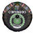 Comoros Roots Spare Tire Cover African Map in Fingerprint and Tribal Colors