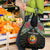 Mozambique Roots Grocery Bag African Map in Fingerprint and Tribal Colors