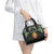 Mozambique Roots Shoulder Handbag African Map in Fingerprint and Tribal Colors