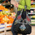 Seychelles Roots Grocery Bag African Map in Fingerprint and Tribal Colors